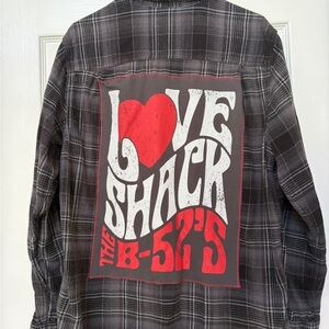 B52s Concert Concert Flannel Shirt